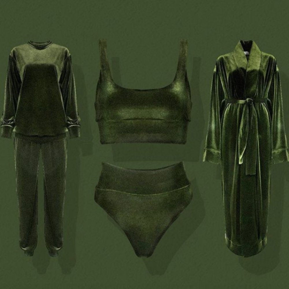 Laina Rauma 2-Piece Leisure Suit: Seaweed